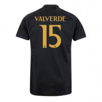 Real Madrid Federico Valverde #15 Tredje Tröja 2023-24 Korta ärmar